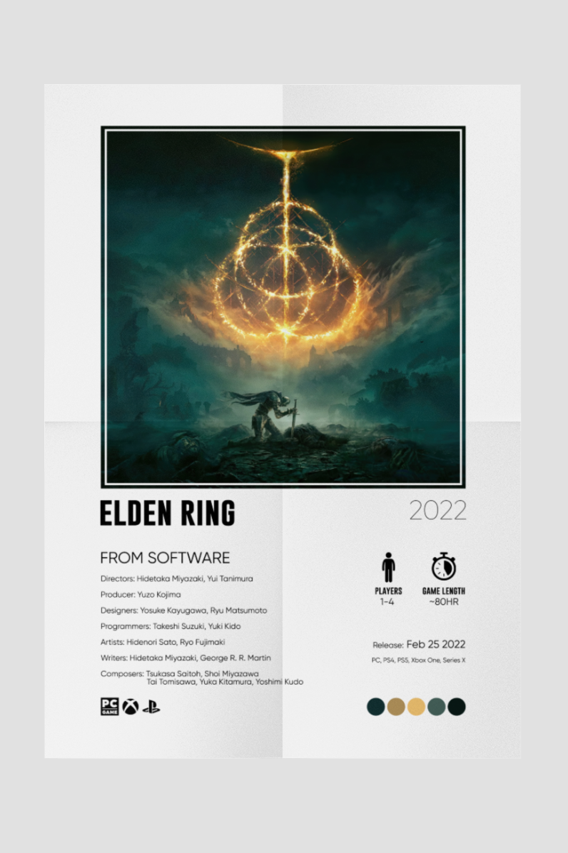 Aφίσα Elden Ring